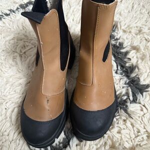 Ganni Recycled Rubber City Boots